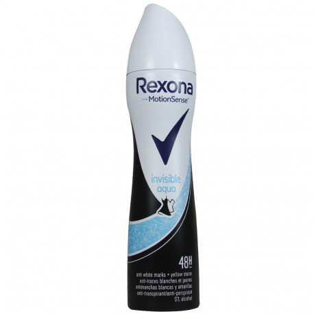 Rexona desodorante spray 200 ml. Invisible Aqua