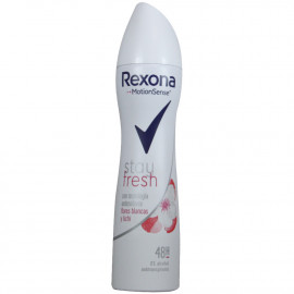 Rexona desodorante spray 200 ml. Stay fresh flores blancas