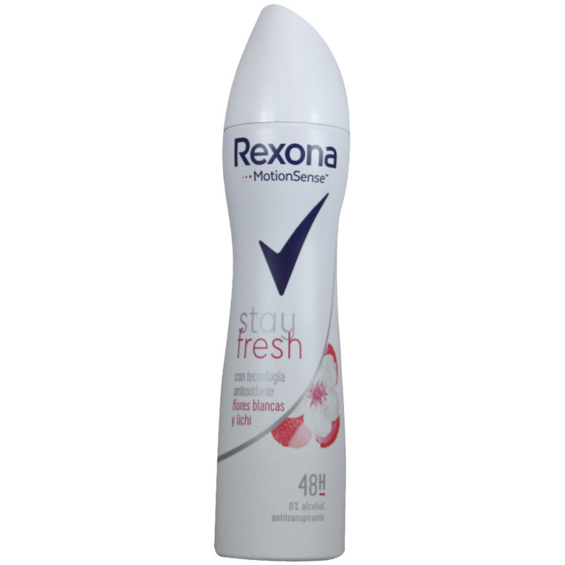 Rexona deodorant spray 200 ml. Stay fresh white flowers - Tarraco ...