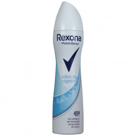 Rexona desodorante spray 200 ml. Algodón.