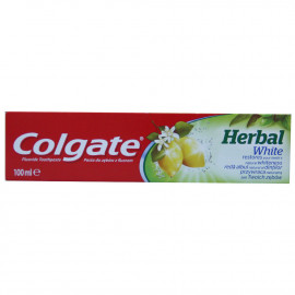 Colgate pasta de dientes 100 ml. Herbal white.