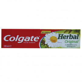 Colgate pasta de dientes 100 ml. Herbal original.
