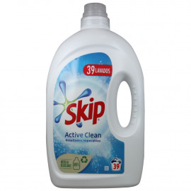 Skip detergente líquido 39 dosis 1,95 l. Active Clean.