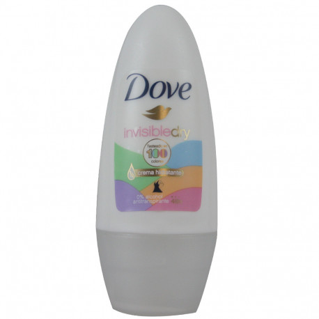 Dove roll-on deodorant 50 ml. Invisible dry.
