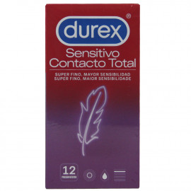 Durex condoms 12 u. Sensitive full contact.