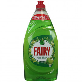 Fairy dishwasher liquid 820 ml. Apple.