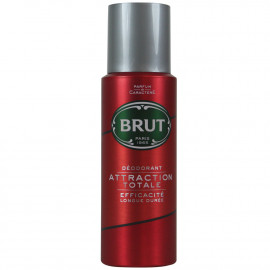 Brut desodorante spray 200 ml. Atracción Total.