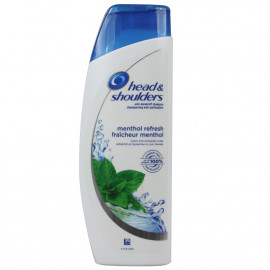 H&S shampoo 200 ml. Anti-dandruff menthol fresh.