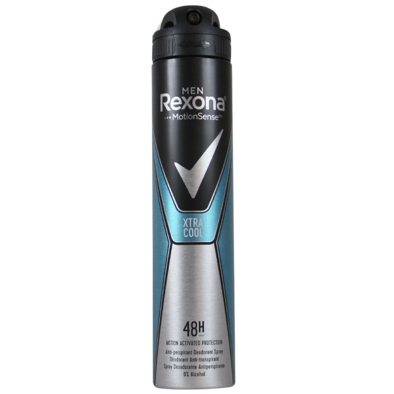 Rexona Men Deodorant Spray Assorted Scents 200 ml, Pack of 6