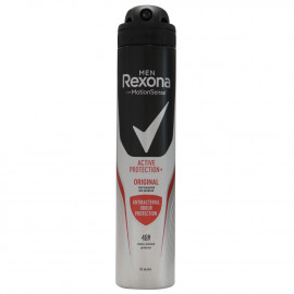 Rexona desodorante spray 200 ml. Men Active Protection Original antibacterial.