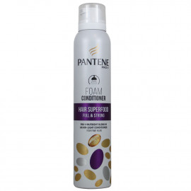 Pantene foam conditioner 180 ml. Hair superfood full & strong.