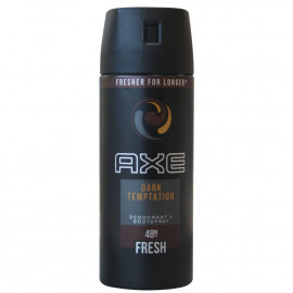 AXE deodorant bodyspray 150 ml. Fresh Dark Temptation.