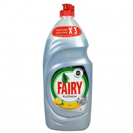 Fairy lavavajillas líquido 1015 ml. Platinum limón.