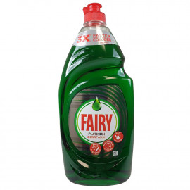 Fairy dishwasher liquid 900 ml. Platinum quick wash.
