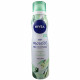 Nivea mousse bath spray 200 ml. Cucumber & tea dry skin.