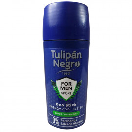 Tulipan negro desodorante stick 75 ml. For men sport.