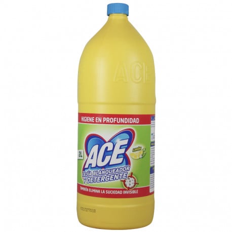 Ace bleach 2 l. bleach and detergent lemon.