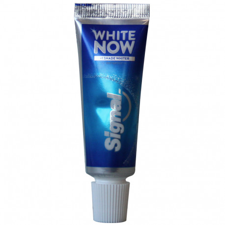 Signal toothpaste 16 ml. White now.
