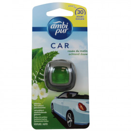 Ambipur ambientador coche car clip 2 ml. Frescor de la mañana.