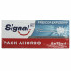 Signal toothpaste 2X75 ml. Explosive freshness cavity protection.