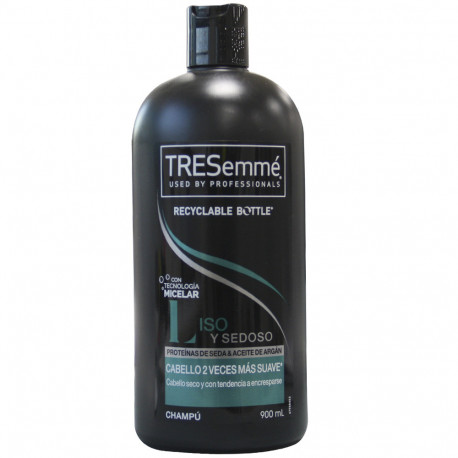 Tresemmé shampoo 900 ml. Smooth & silky with micellar technology.