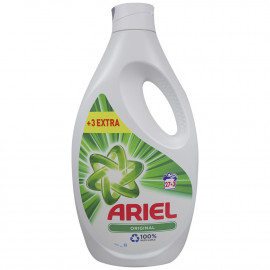 Ariel detergente liquido 27+3 dosis.