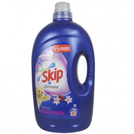 Skip liquid detergent 65 dose 3,25 l. Ultimate color Mimosín fragance.