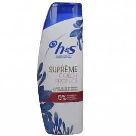 H&S champú anticaspa 300 ml. Suprême color protect.
