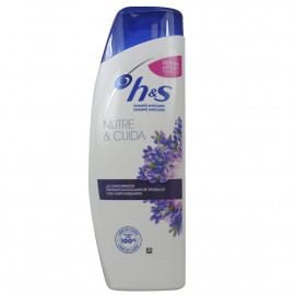 H&S anti-dandruff shampoo 360 ml. Nourishes & care.