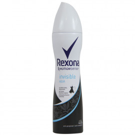 Rexona desodorante spray 200 ml. Invisible Aqua.