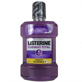 Listerine antiséptico bucal 1l. Cuidado total.