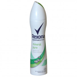Rexona desodorante spray 200 ml. Mineral Pure.