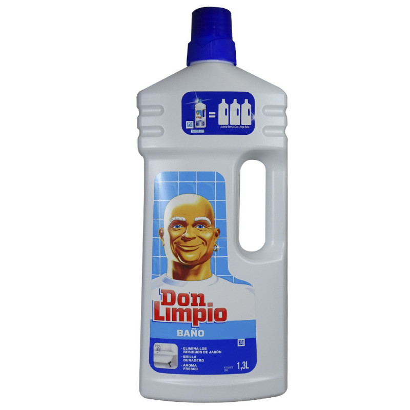 Limpiador de baño aroma fresco Don Limpio 2,7 l.