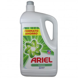 Ariel detergente gel 90 dosis 4,950 ml. Original compact.