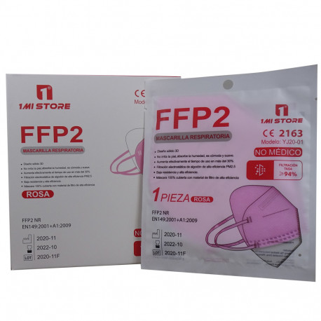 1 Mi store protective facial mask FFP2 1 u. Pink.