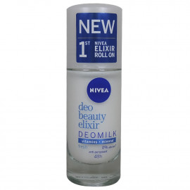 Nivea deodorant roll-on 40 ml. Beauty elixir deomilk fresh.