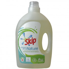 Skip detergente líquido 36 dosis 1,98 l. Nature.