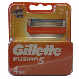 Gillette Fusion cuchillas 4 u.