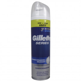 Gillette series espuma de afeitar 200 + 50 ml. Acondicionadora.