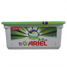 Ariel detergente en cápsulas 3 en 1 - 30 u. Original.