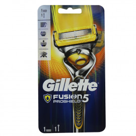 Gillette fusion 5 proshield maquinilla de afeitar 1 u.