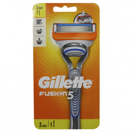 Gillette Fusion 5 maquinilla afeitar + 2 recambios.