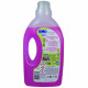 Omo detergente líquido 27 dosis 1.350 ml. Rosa y lila blanca.