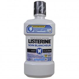 Listerine antiséptico bucal 500 ml. Advanced White sin alcohol.