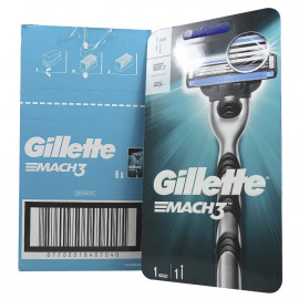 Gillette Mach 3 maquinilla afeitar 1 u. Minibox.