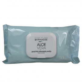 Byphasse remover cleansing wipes 40 u. Aloe vera sensitive skin.