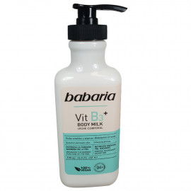 Babaria body milk 500 ml. Vitamina B3.