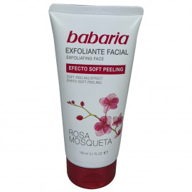 Babaria exfoliante facial 150 ml. Rosa mosqueta.