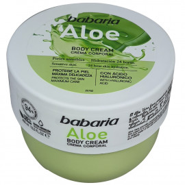 Babaria crema corporal 400 ml. Aloe vera.