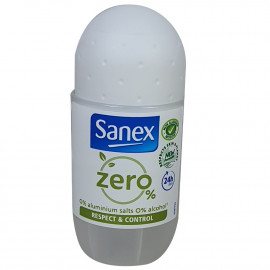 Sanex desodorante roll-on 50 ml. Zero respect & control.